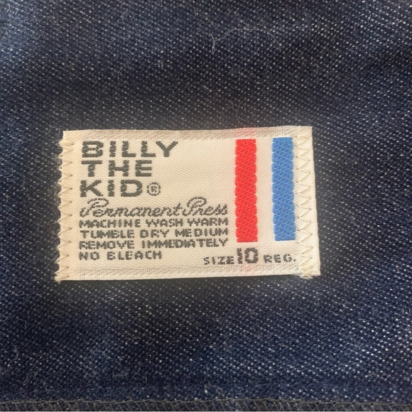 BILLY THE KID Boy’s Vintage 70’s Denim Blazer Western Westerncore Cowboycore 10 - Picture 3 of 16